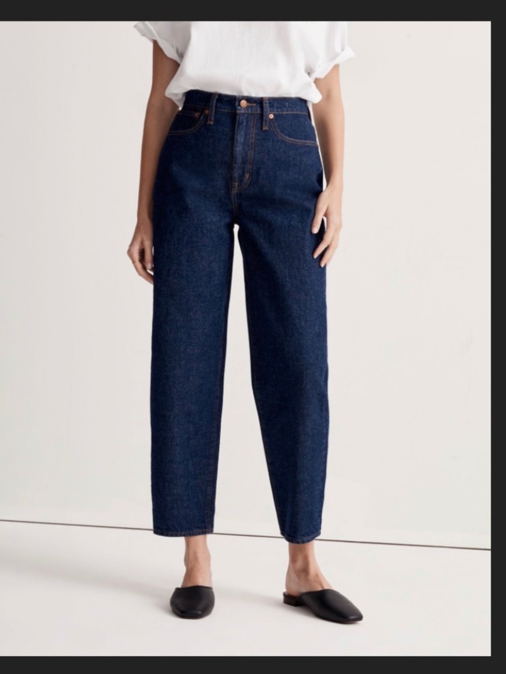 NWT Madewell Balloon Jeans